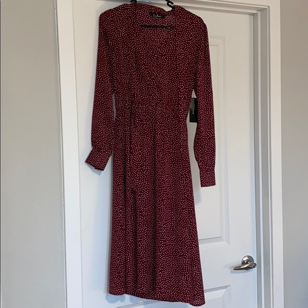 Lulu’s long sleeved maxi dress